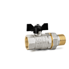 Кран с американкой с уплотнением прямой 3/4'' ББ NOLF Classic в интернет-магазине Акватория, Керчь