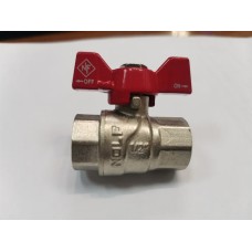 Кран шаровый NOLF Classic 1/2" ВВ бабочка PN40 в интернет-магазине Акватория, Керчь