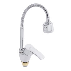 008  Dokorona DK-5715BB-750-907B рефлекторный Смеситель кухня бок в интернет-магазине Акватория, Керчь