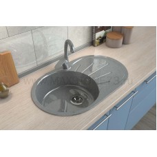 Мойка каменая Maxstone (MS-5) белый металик глянец в интернет-магазине Акватория, Керчь